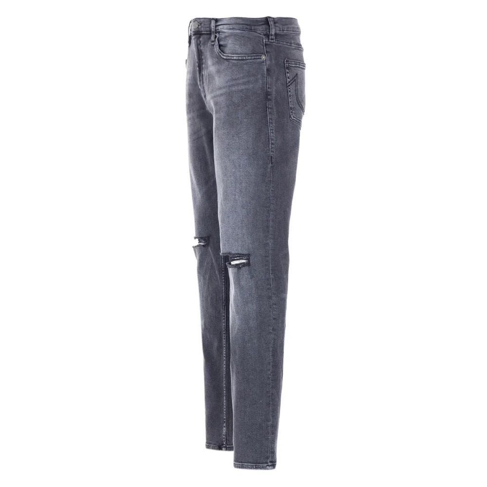True Religion NWT Distressed Vintage Wash Geno Relaxed Slim Jeans 32 - Picture 4 of 11